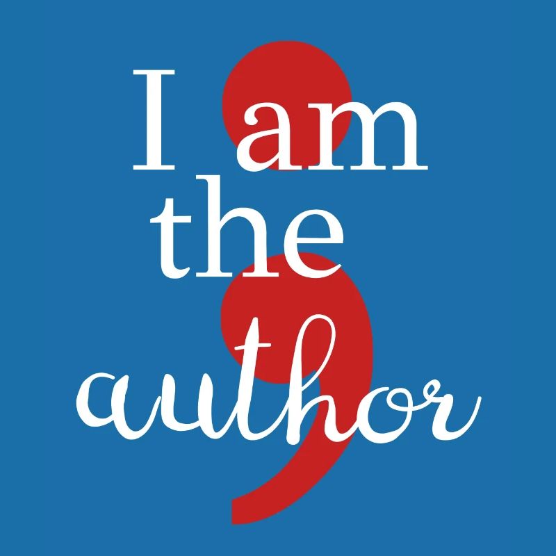 Project Semicolon I Am The Author Suicide Gift