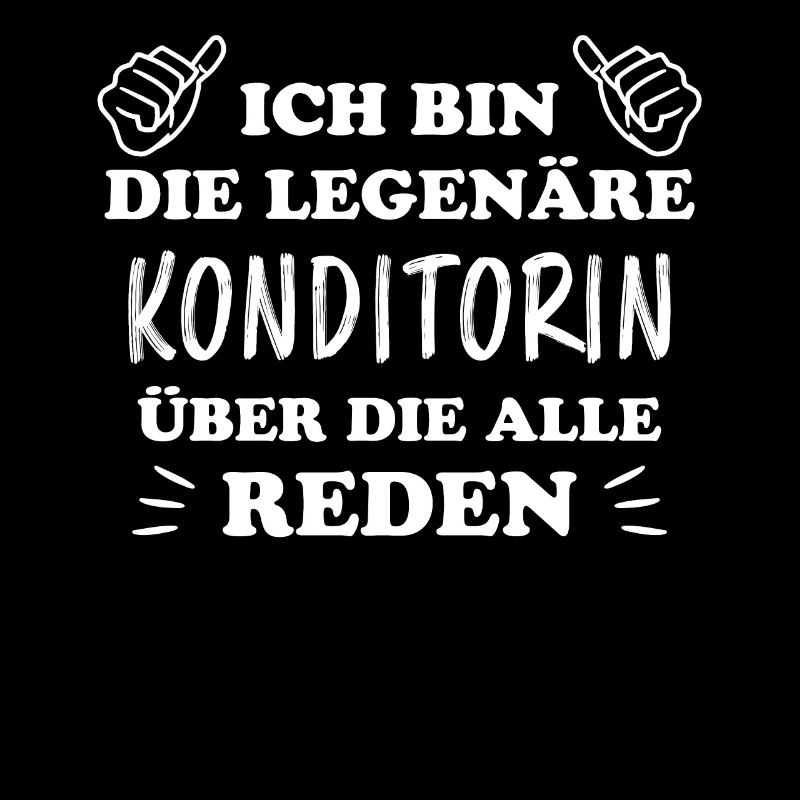 Konditorin Spruch Torte Backen Konditorin Geschenk