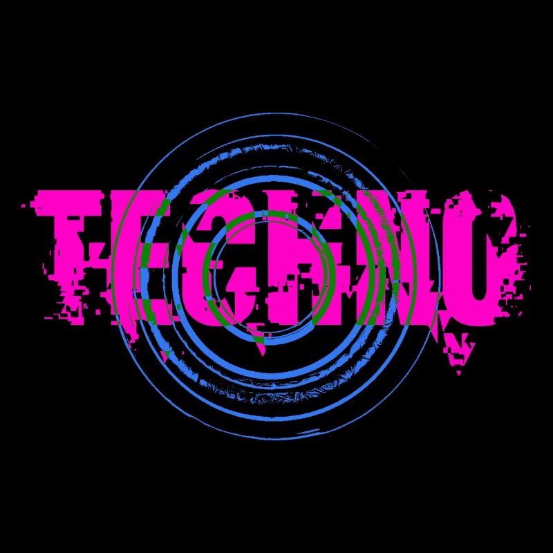 Logo Techno Bass Box