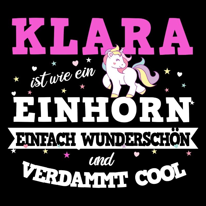 Klara Mädchen Frauen Geschenk