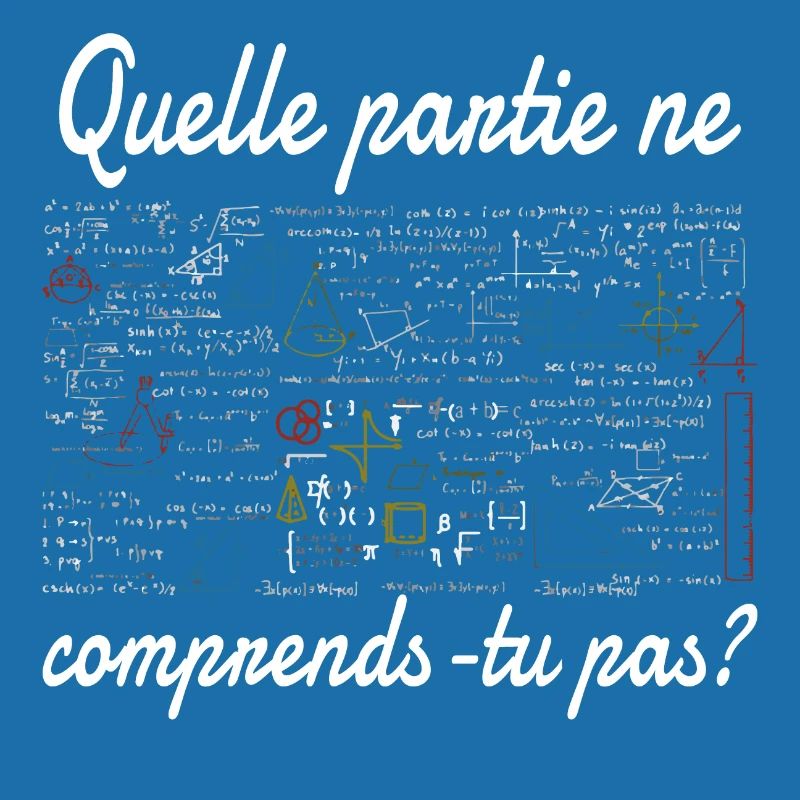 Prof de maths idée cadeau enseignant mathématique