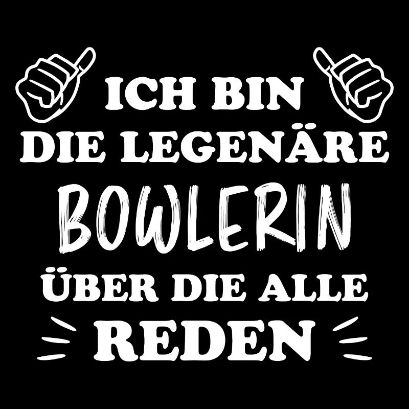 Bowlerin Bowling Spruch Lustiges Bowlerin Geschenk
