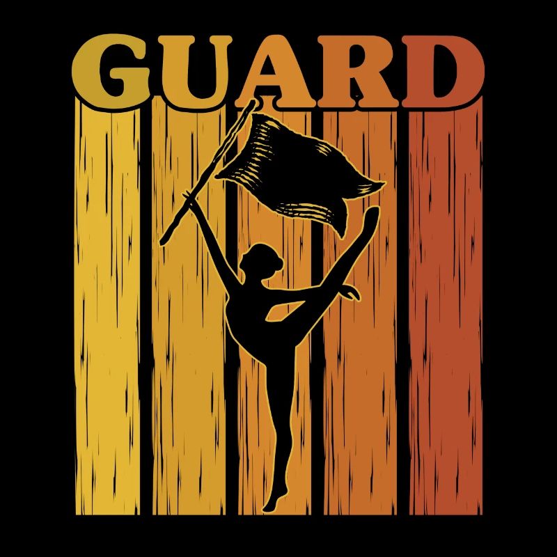 Cadeau de garde de drapeau de garde