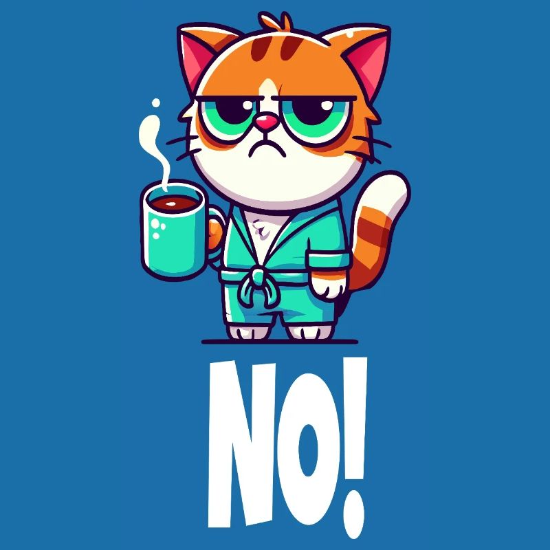 Chat"NON ! »