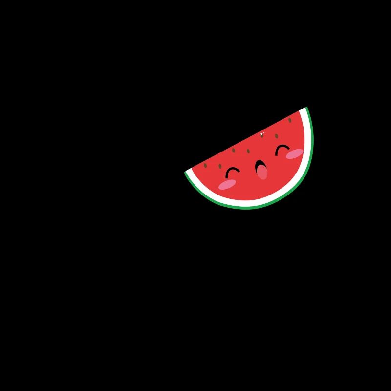 Cute Melon - Chest Motif - Kawaii Chibi