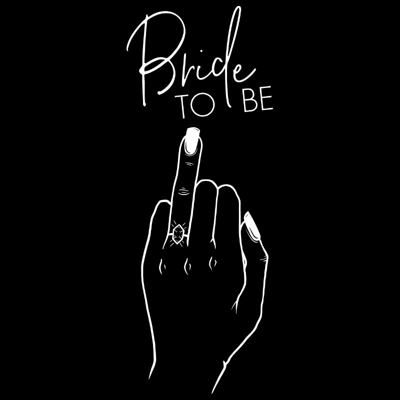 Bride To Be - Ring Finger Wedding Engagement