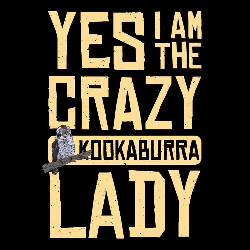 Crazy Kookaburra Lady