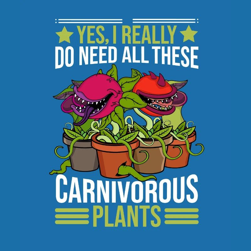 Carnivorous plants Venus flytrap