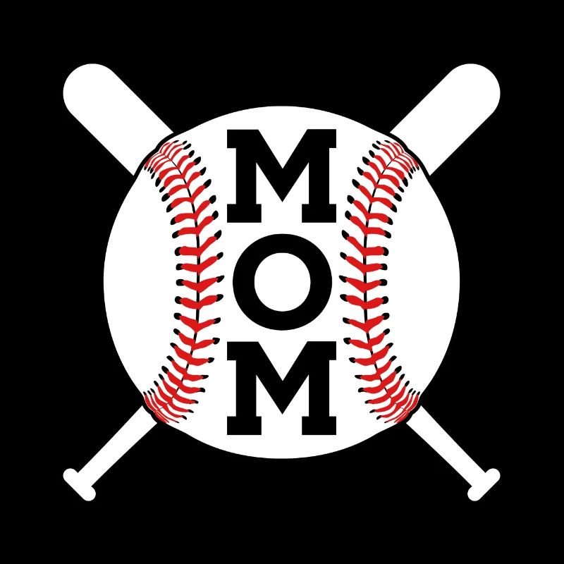 MAMA BASEBALL MOM MUTTERTAG