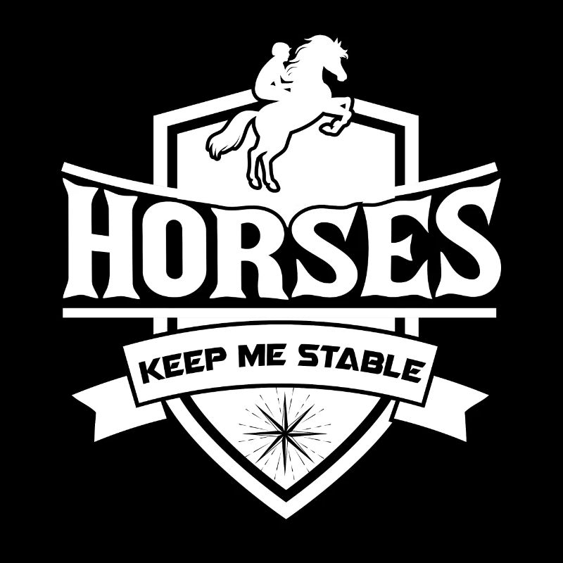 Pferde halten mich im Stall 6 - Horses Keep Me Sta