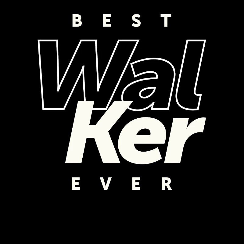 Best Walker Ever Personalized Name Walker