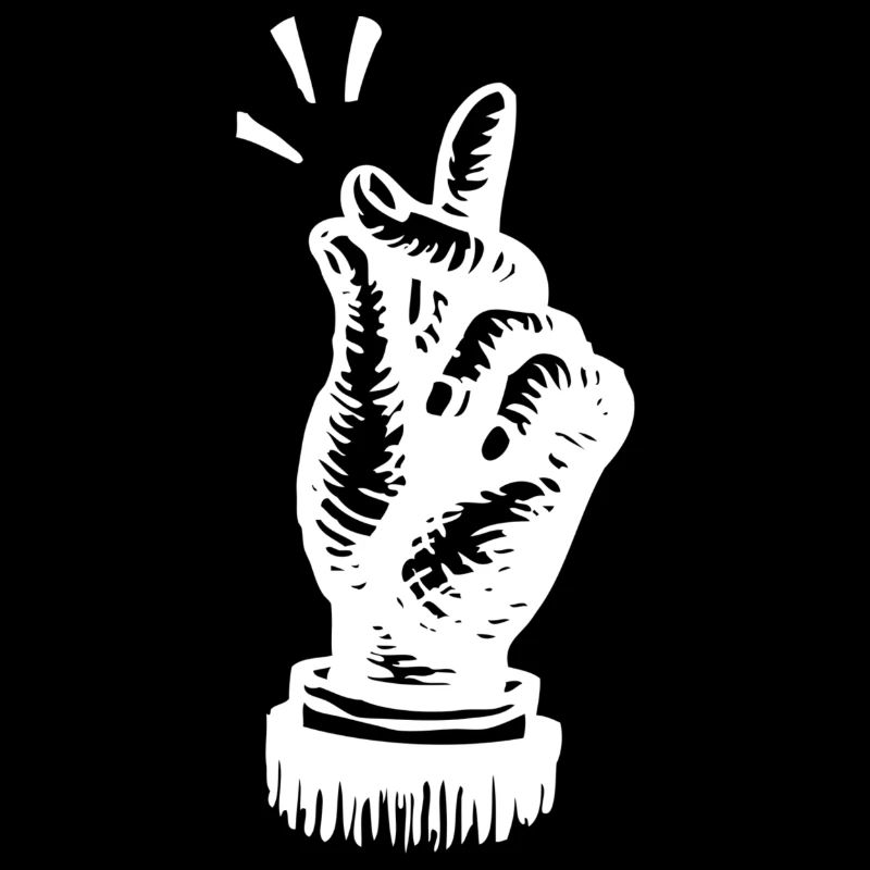 Flick hand gesture clap