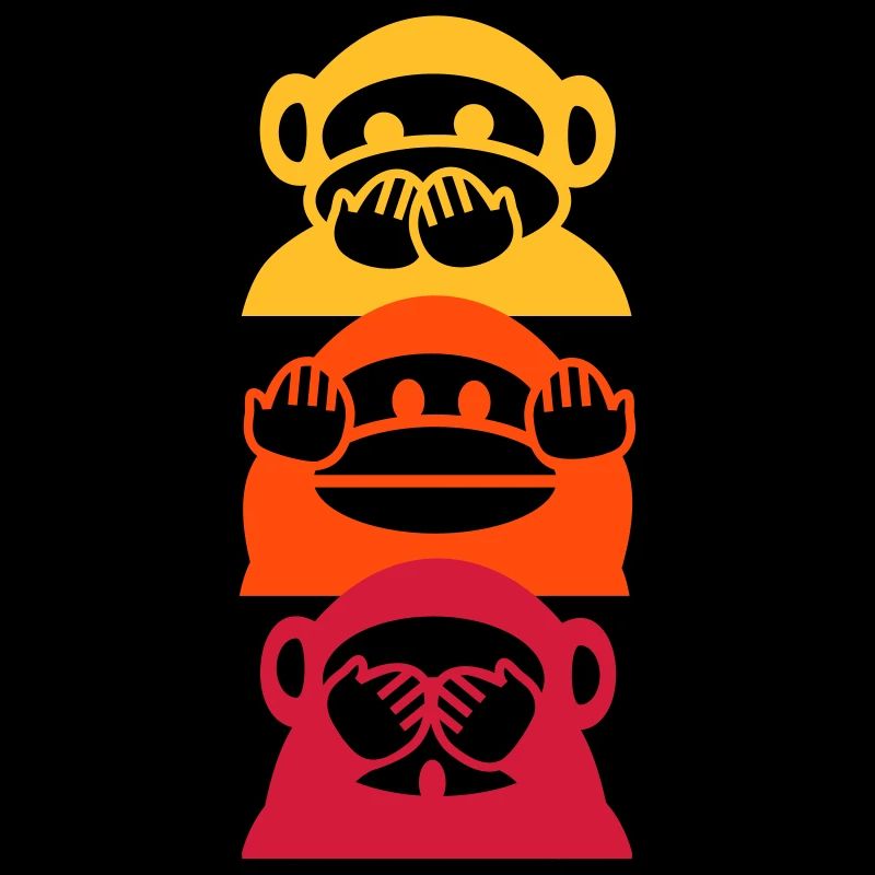singes de couleur