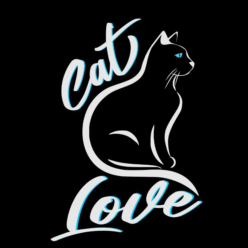 Chemise d'amant de chat