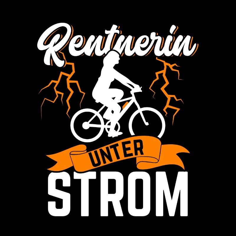 Rentnerin Oma E-Bike