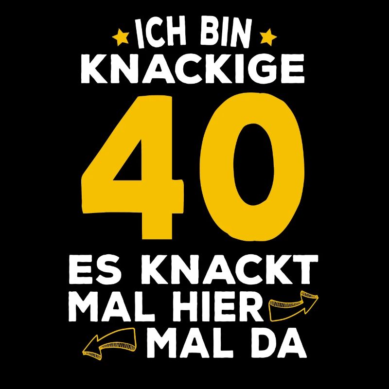 40 Geburtstag Knackig Spruch