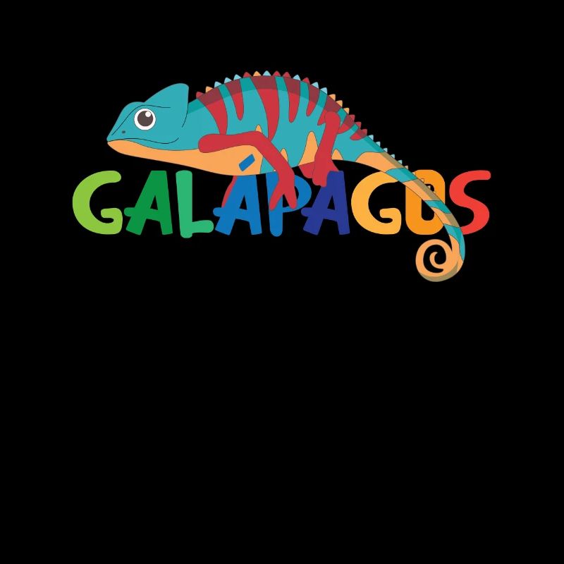 Galapagos Îles Équateur Caméléon Exotique
