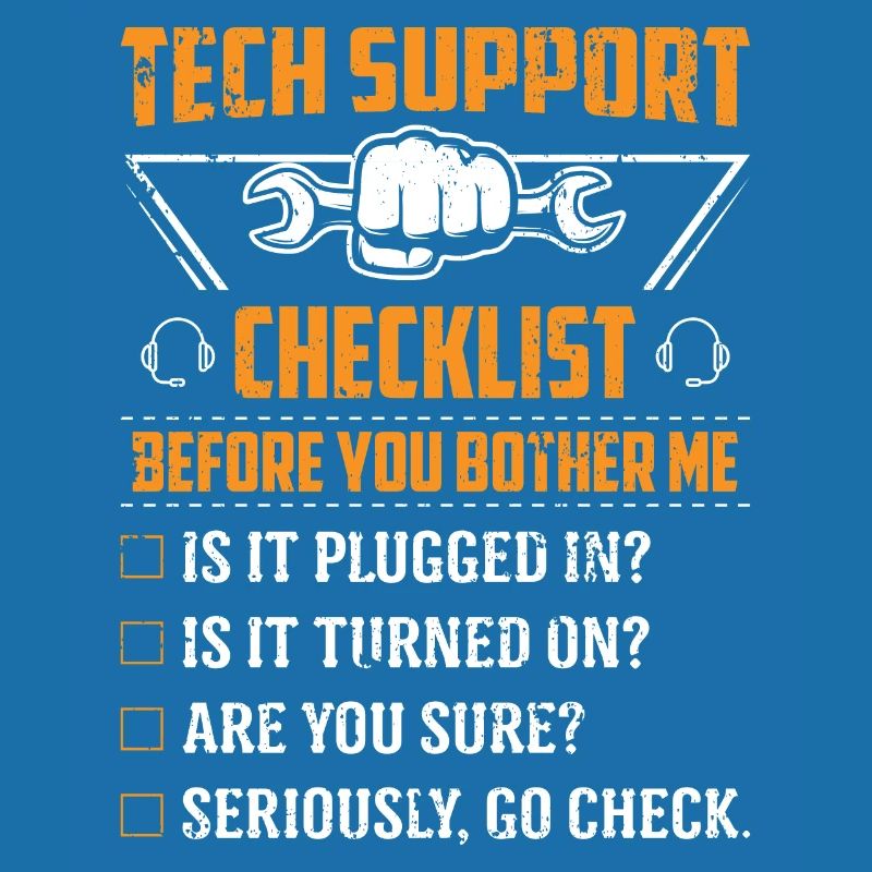Technique Support Checklist Ordinateur informatique informatique