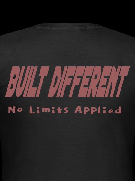Construit différemment – Aucune limite appliquée