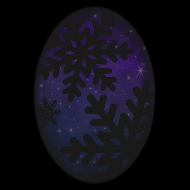 Snowflakes & Starry Sky