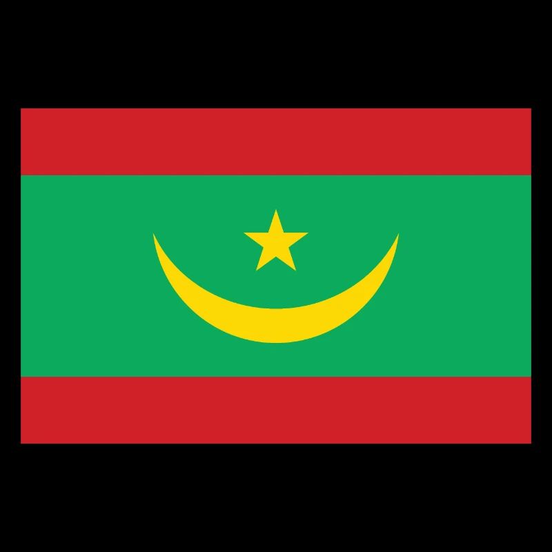 Drapeau de la Mauritanie