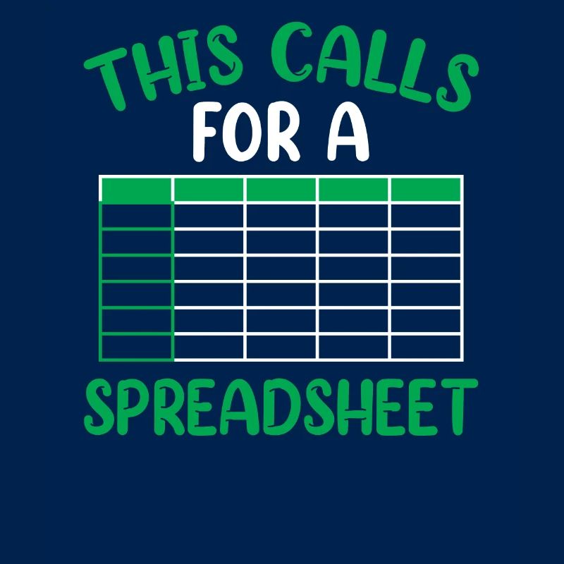 This Requires A Spreadsheet Table Accountant