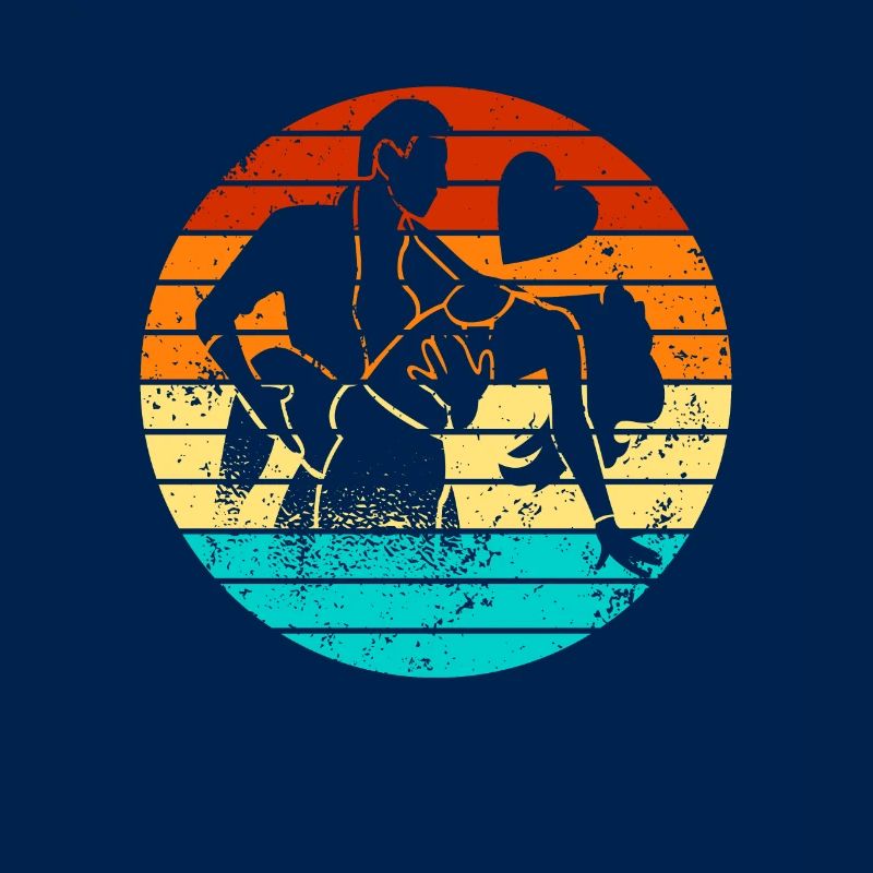 Dancing Salsa Dancer Salsa Dance Couple Sunset