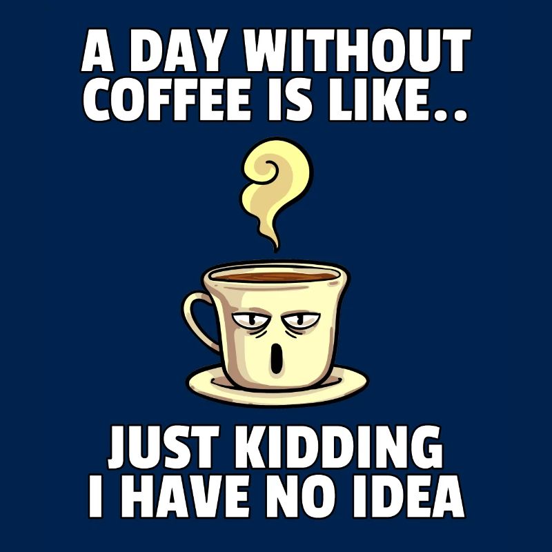 Kaffee Coffee Kaffeetrinker Müde Morgen Geschenk