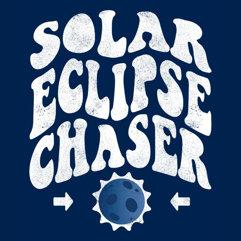 Solar eclipse chaser white
