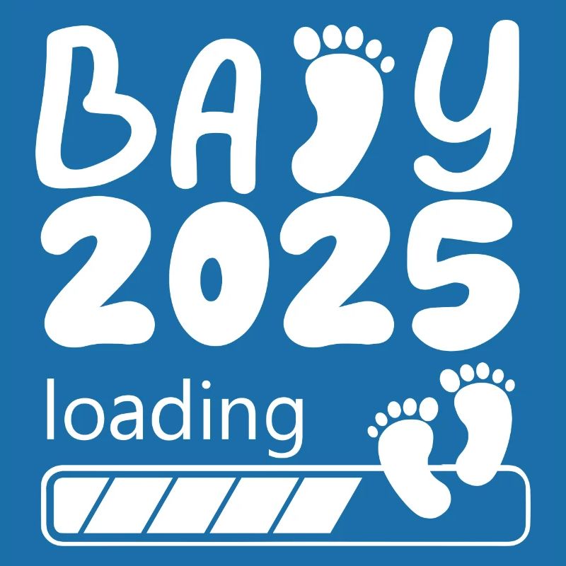 Baby 2025 loading, Ich werde 2025 Mutter