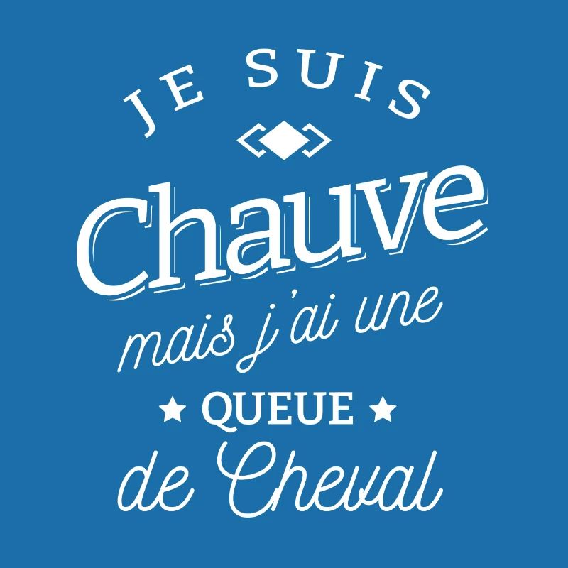 JE SUIS CHAUVE AVEC UNE QUEUE DE CHEVAL