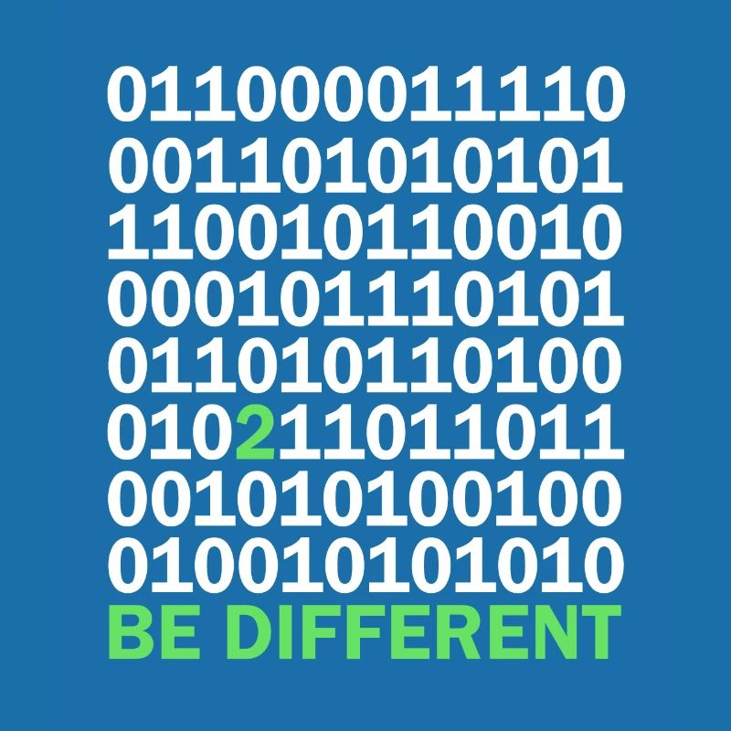 Binärcode Be Different