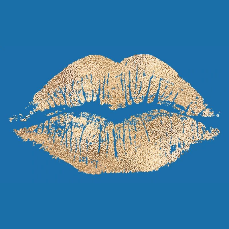 Golden lips