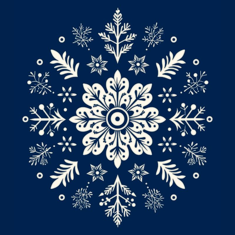 Flocon De Neige, Hiver, Flocon De Neige, Étoile, Modèle, Glace