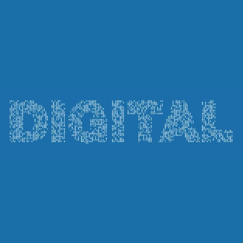 Digital à partir de zéro et un