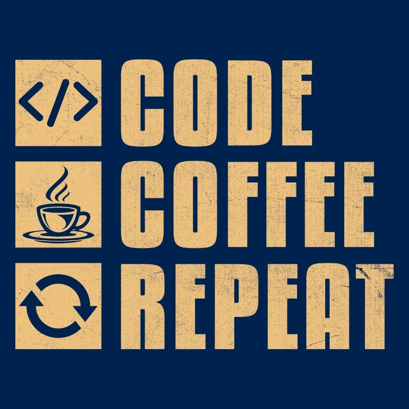Kaffee-Codierung Programmierer Programmierer Entwickler Nerd Coff