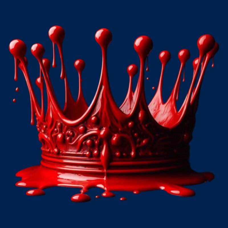 Couronne de cire 👑 à cacheter rouge