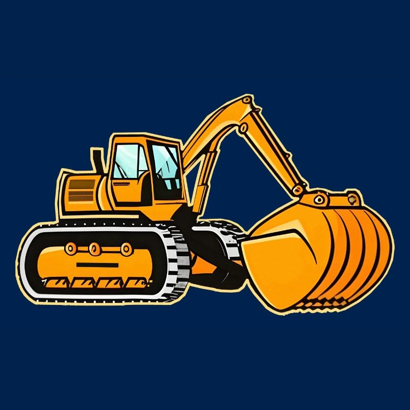 Large Crawler Excavator