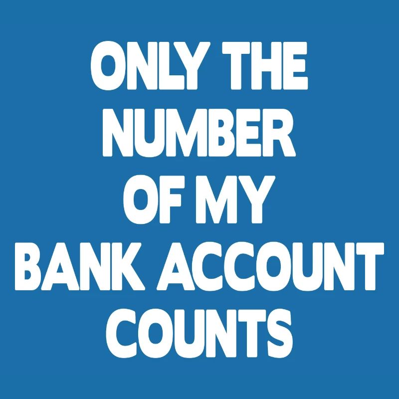 Seul le numéro de mon compte bancaire compte