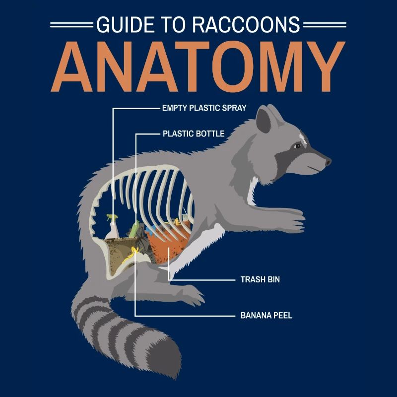 Anleitung Anatomie Waschbär