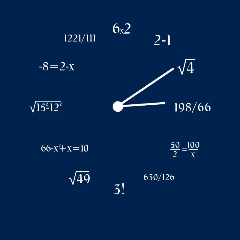 Math Clock Drôle Math Clock Math Meme