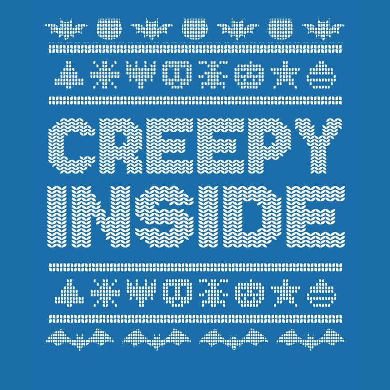Stitch Pattern Funny Creatures Inside Halloween
