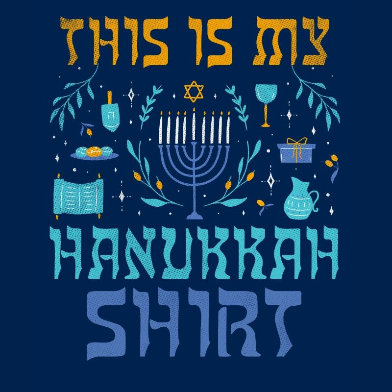 Juif de Noël juif Ce modèle de Hanoukka