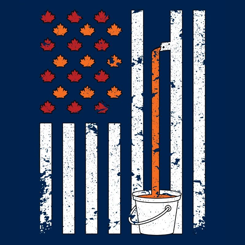 Maple Tapping Flag Maple Tree Maple Leaf