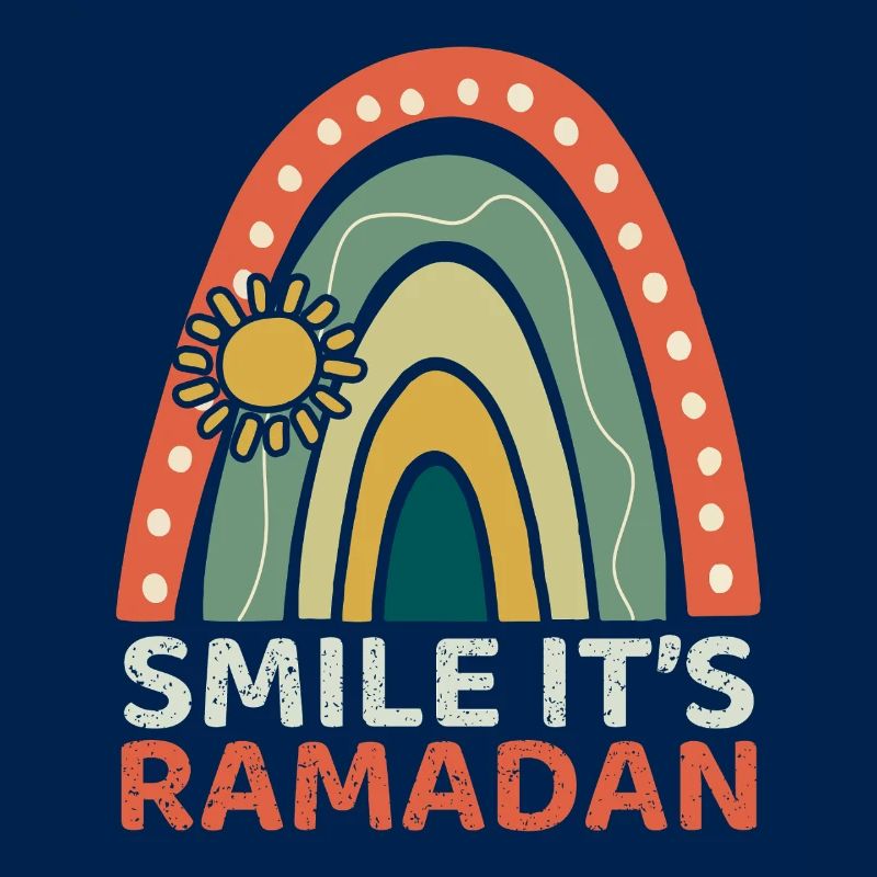 Smile It's Ramadan Eid Mubarak Joy