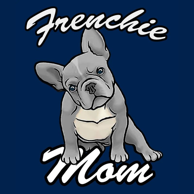 Frenchie Mutter blau