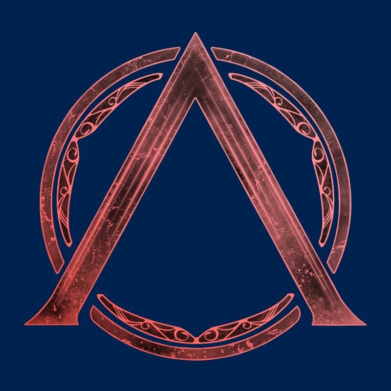 Sparta Lambda symbol fire red