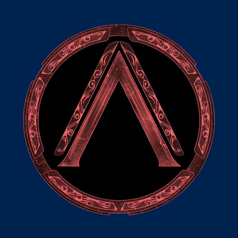 Sparta Lambda Icon Red