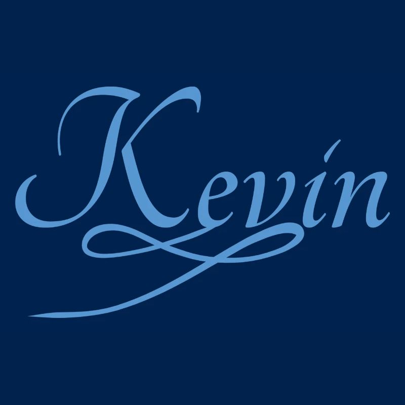 Kevin in cursive script
