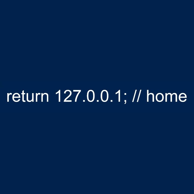 Programmer Nerd IT Joke Developer Home